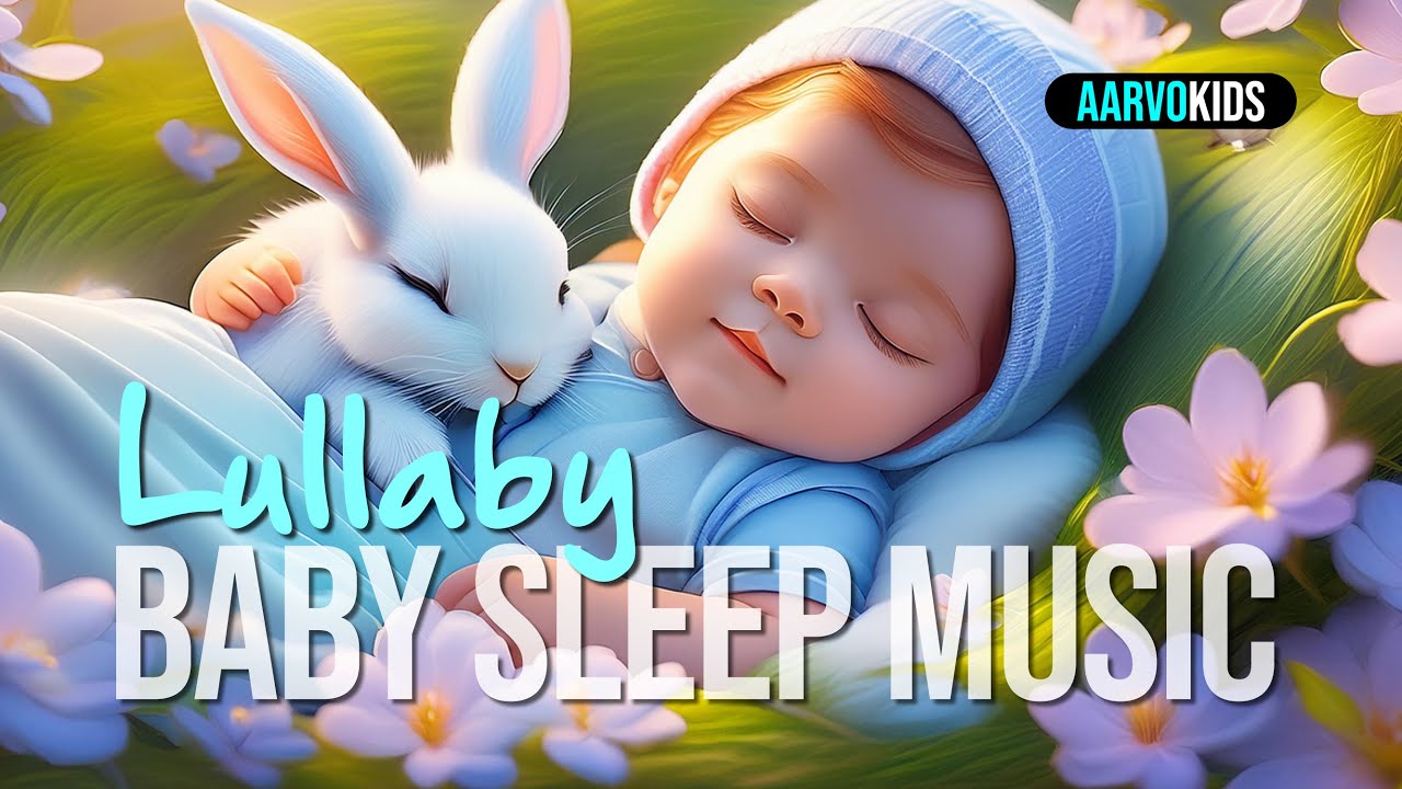 Sleepy Bunny's Melody | 60 minutes ♫ Relaxing Lullaby for Babies and