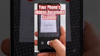 Your Phone Has a Built-In Document Scanner!