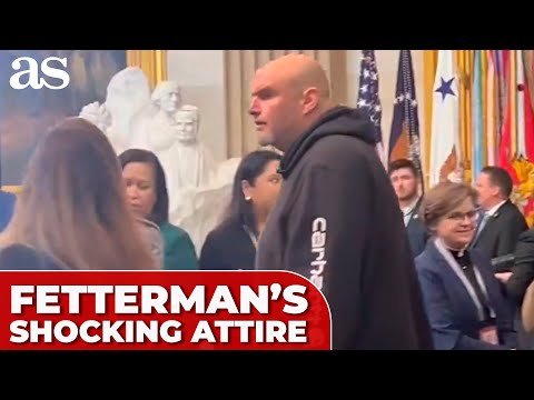 FETTERMAN shocks with UNCONVENTIONAL attire at TRUMP'S INAUGURATION