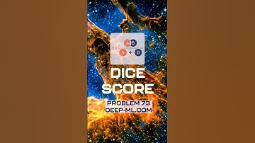 Understand the Dice Score — fast!