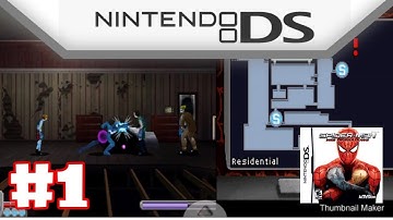 Spider-man : Web Of Shadows (Nintendo DS Lite) Walktrough - Part 1