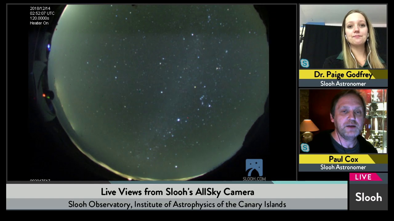 The Geminids Meteor Shower (2018)