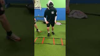 Ladder Drill - Side / One foot in, one foot out