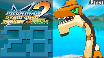 Megaman Starforce 2: Zerker x Ninja [Part 28] Aquatic Plesio Surf Battle!