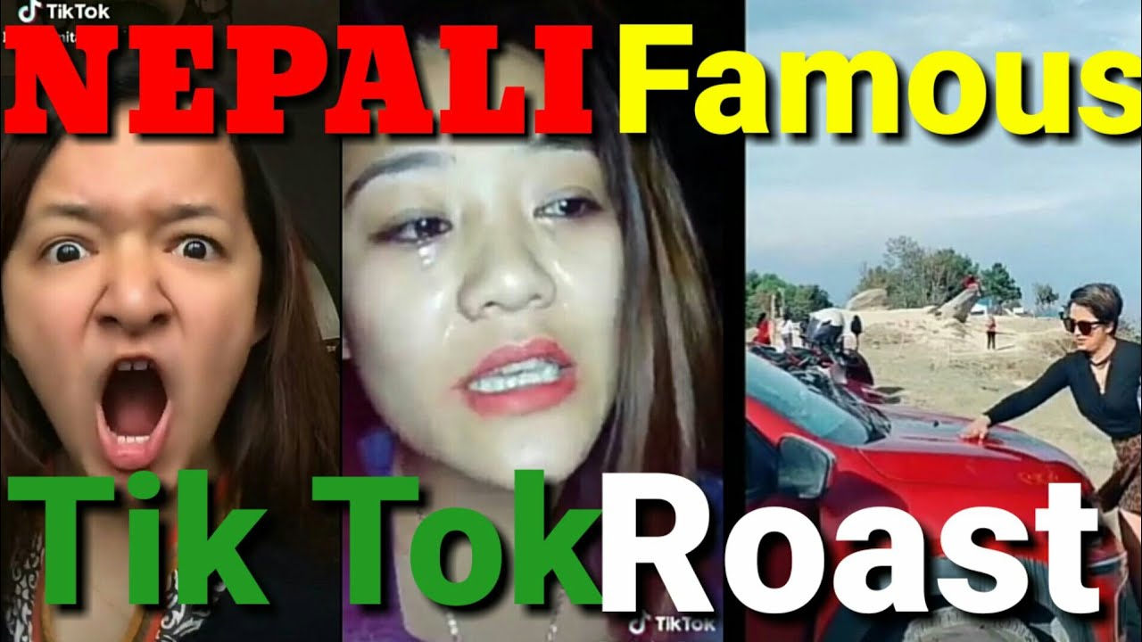 Nepali Famous Tik Tok ROAST || Musically Roast part 2 ||THUGAS VAI