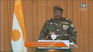 Niger : le chef de la junte promet une transition de trois ans et met en garde contre une agression
