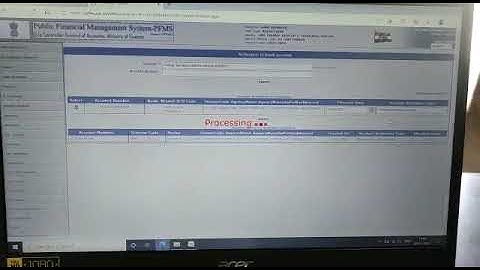 smagra bank account activate on pfms
