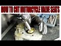 How to cut motorcycle valve seats.