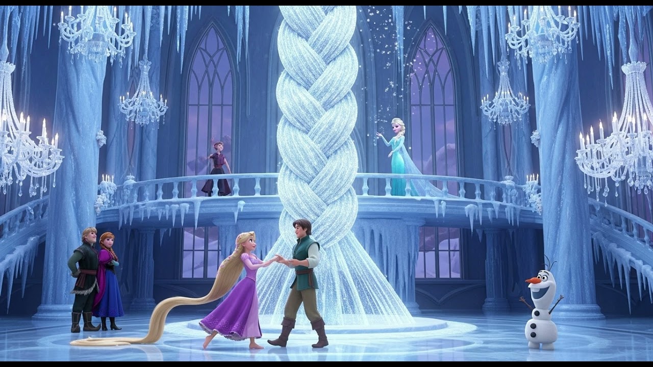 Запутанный лёд: Плетёный вальс ⛸️❄️ | Детский мультфильм, музыка и танцы