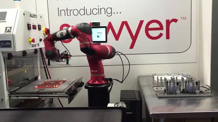 Cobot Sawyer - Réalisation de packaging