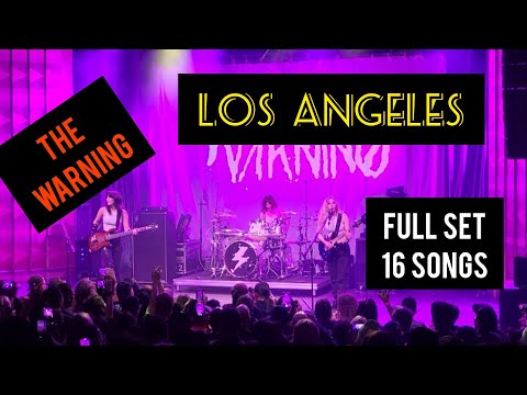 Thewarning - Los Angeles - Full Set - 16 Songs - Regent Theatre - 5223 Livemusic Fyp Martintw