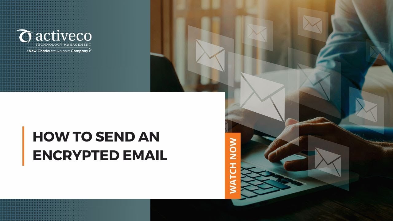 How to Send an Encrypted Email in Microsoft Office 365 - YouTube