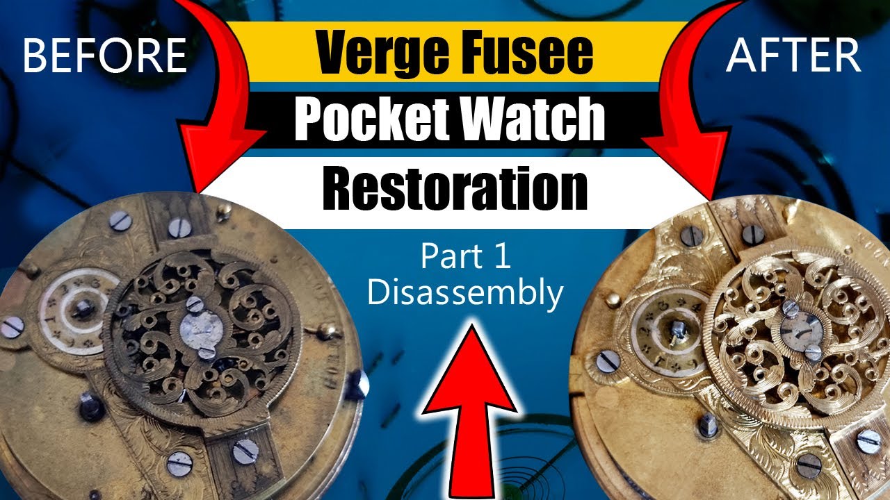 Verge Fusee Mechanism Disassembly: Technical Deep Dive into an 18th Century Pocket Watch