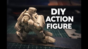 I Built My Own Action Figure for Stop Motion 🤖