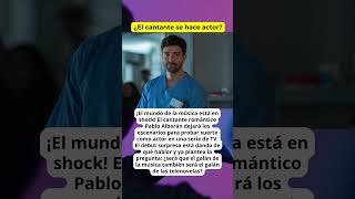 ¡BOMBAZO! PABLO ALBORÁN SORPRENDE A TODOS Y ANUNCIA SU DEBUT COMO ACTOR EN TELEVISIÓN