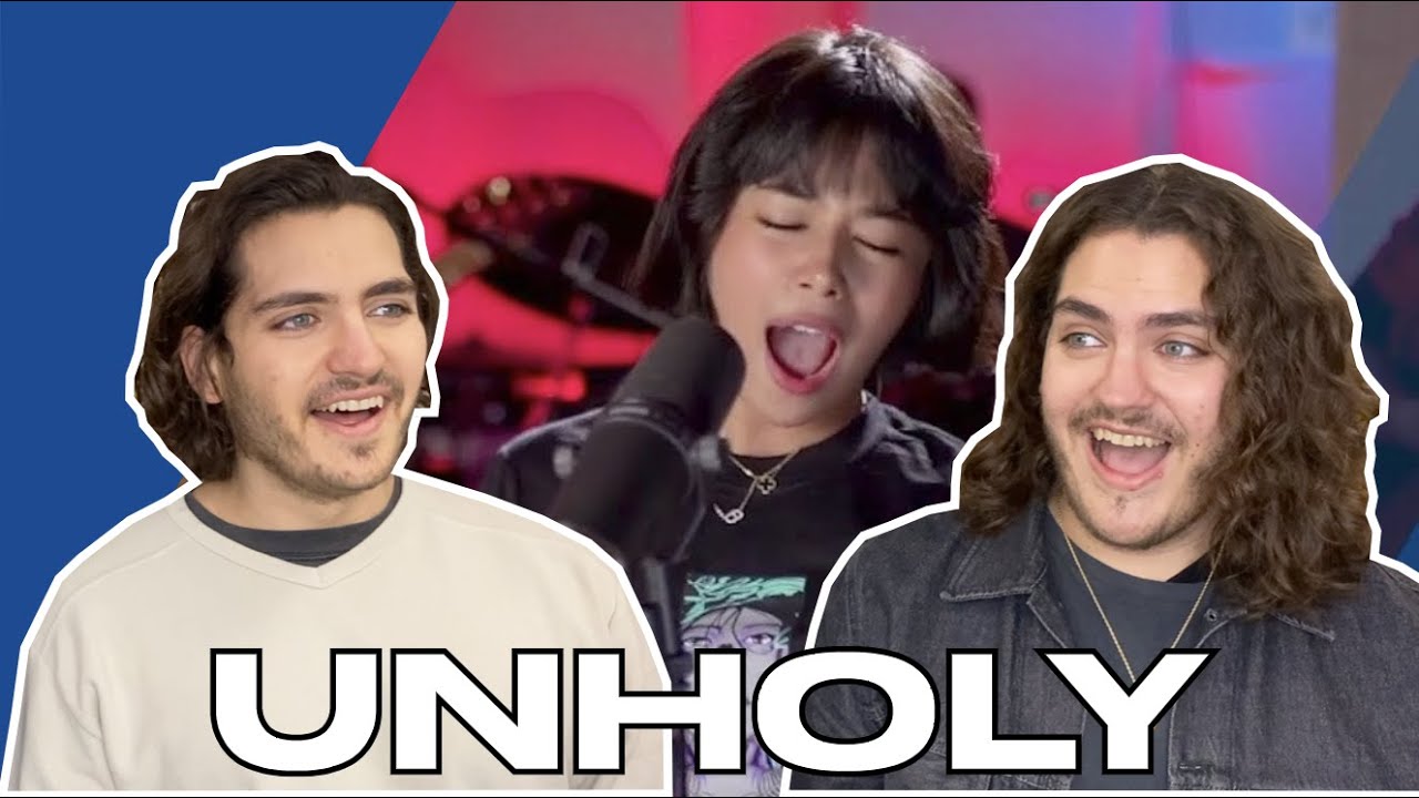 CRAZY!| Twin Musicians REACT - UNHOLY - Gigi De Lana COVER Sam Smith and Kim Petras