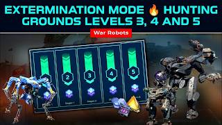 13 June 2026 | EASY METHOD to Clear Extermination Mode Levels 3, 4 & 5 | War Robots Hunting Grounds