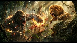 King Kong Vs Lion King The Ultimate Jungle Battle