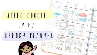 Doodle With Me in my Happy Planner Memory Planner