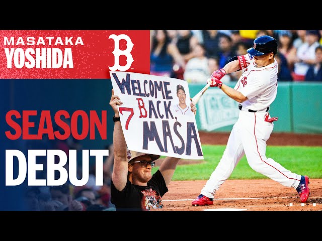 トップス Ma Chinaka Macho Man is BACK 💪 Yoshida has 3 hits in his season debut for