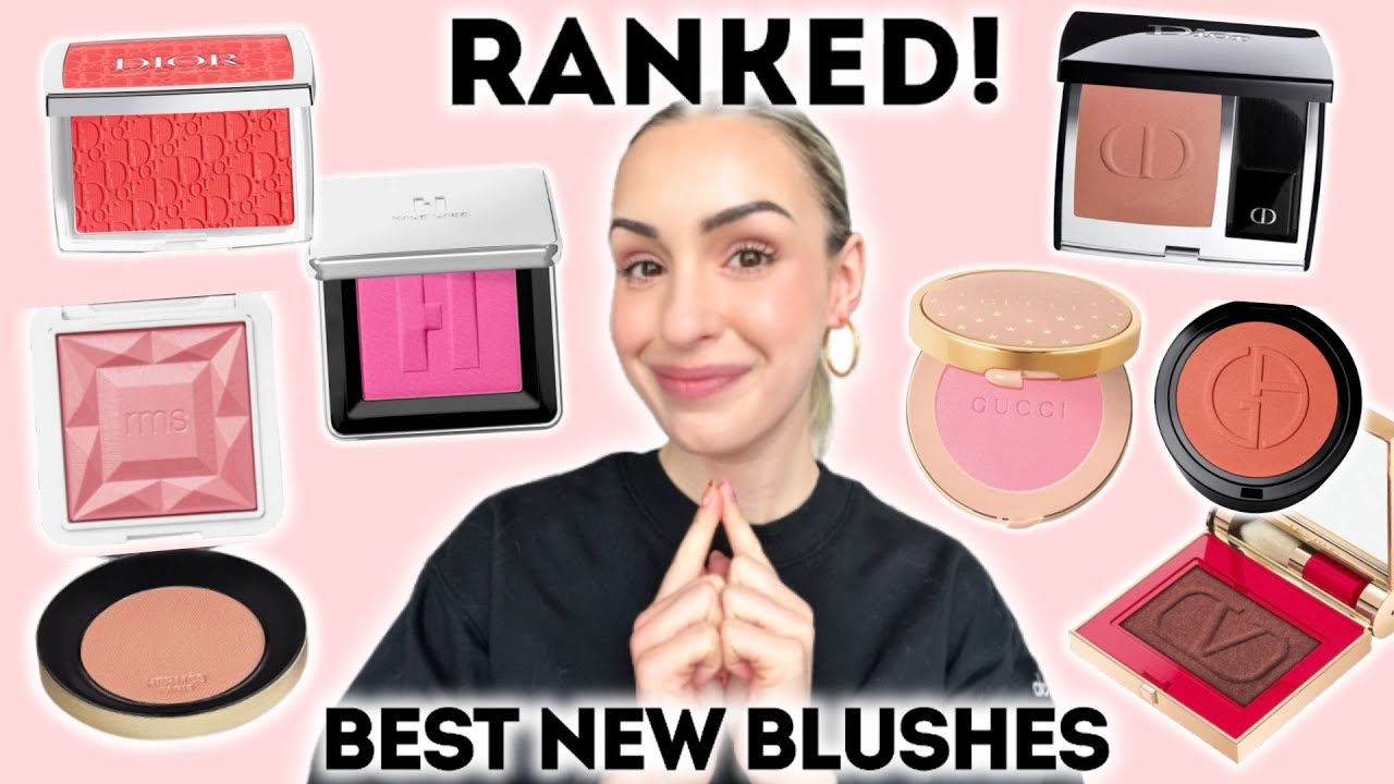 RANKING NEW BLUSHES! BEST BLUSHES OF 2023  DIOR BACKSTAGE, HAUS LABS,  GUCCI, HERMES, VALENTINO.. 