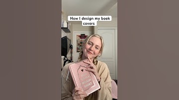 Here is how I go about designing my book covers! 👩🏼‍💻📖 #bookbinding #designingbookcovers #books