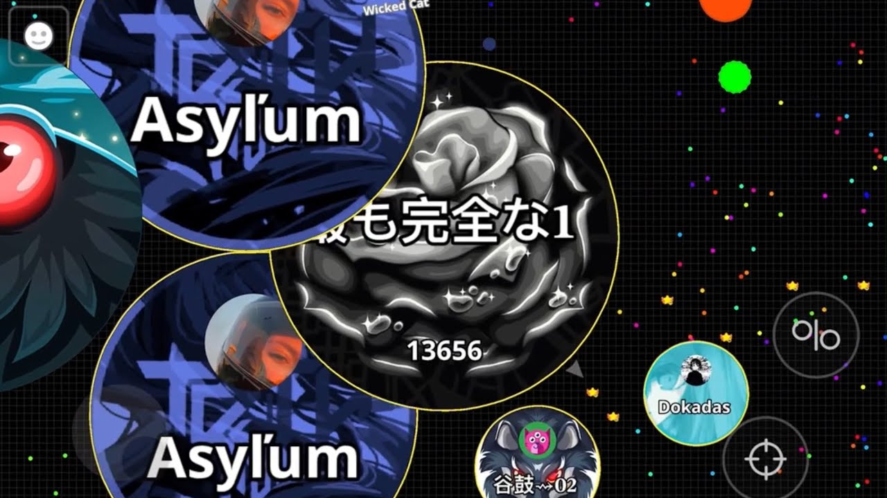 【Agario Mobile 】固定ボットでサーバー上の全員を殺す