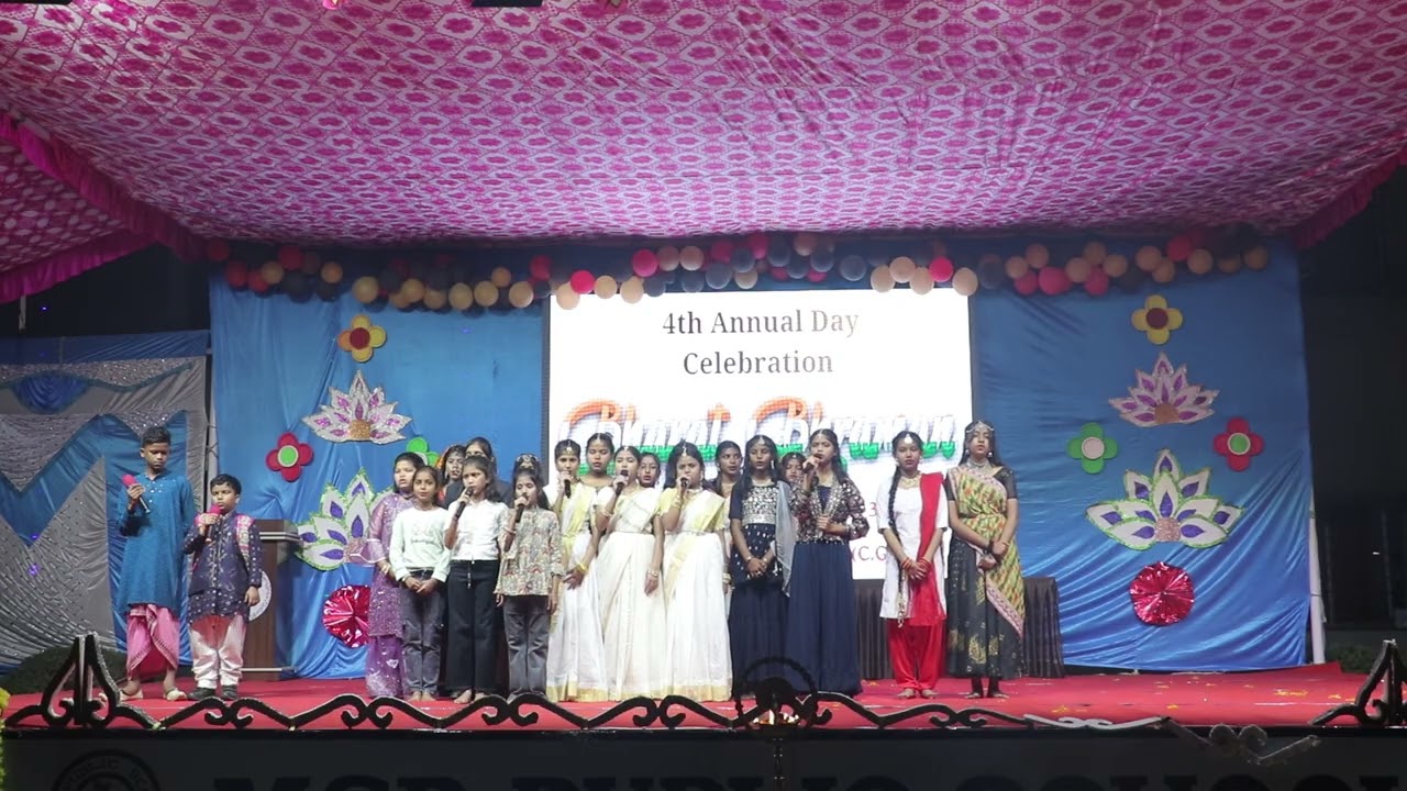 Tribute to Manoj Kumar @ @MSP Public School Annual Day Celebration 2025-26