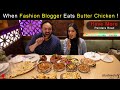 Eating Butter Chicken With Nikita Chawla (Fashion Blogger) At Havemore, Pandara Road