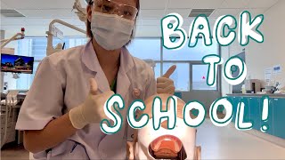 back to school vlog ! a week in my life as a year 1 dentistry student in nus ‍♀