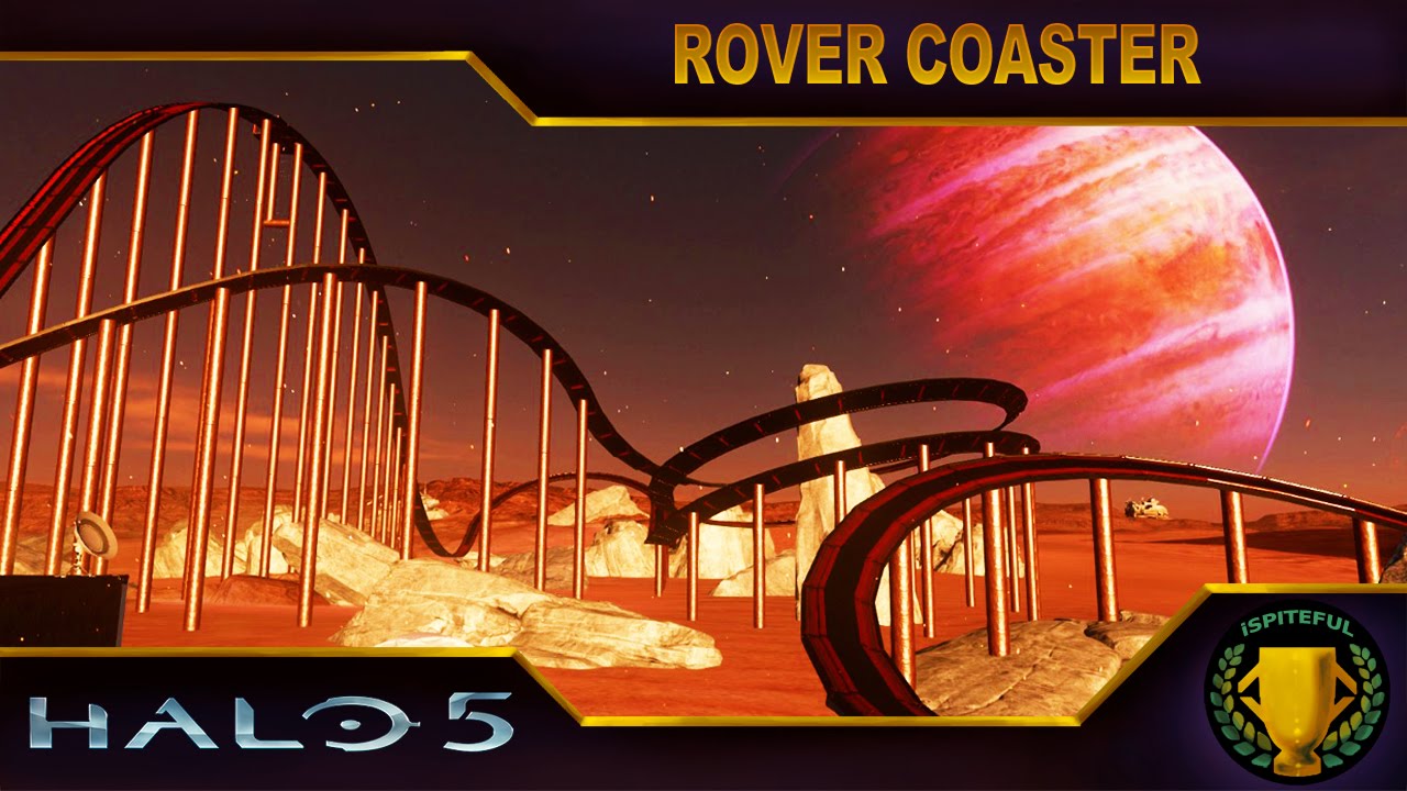 Halo 5 Racetrack Showcase : Rover Coaster - YouTube