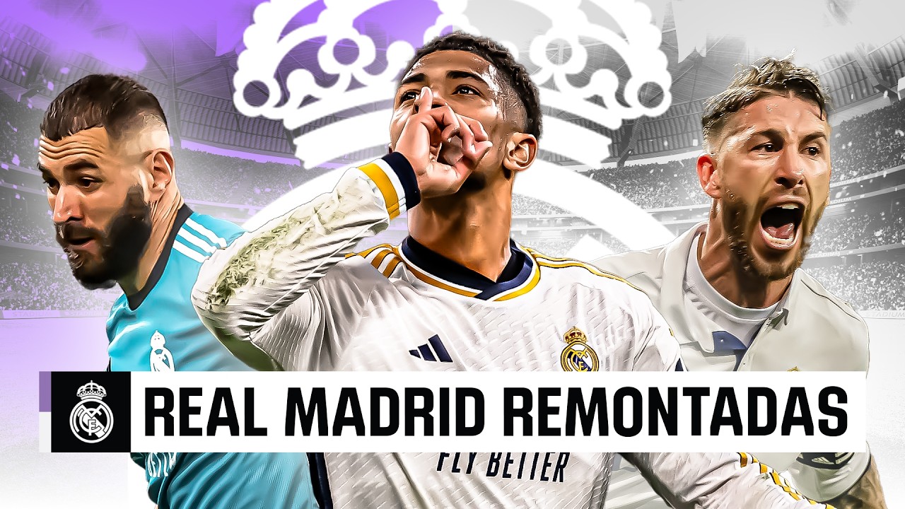 ¡Las MEJORES REMONTADAS del REAL MADRID en LALIGA! ⚪🔥