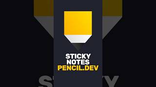 ⚡ Sticky notes в Pencil.dev — дизайн одним промптом!