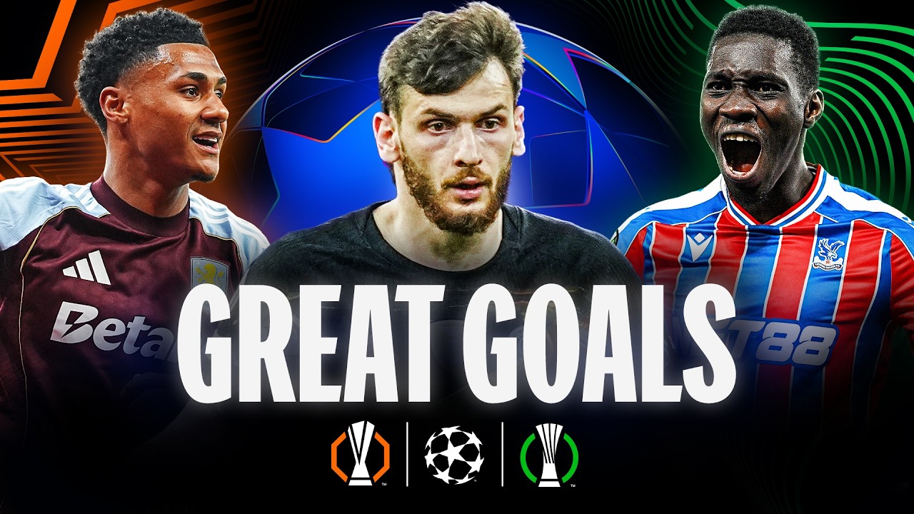 BEST Semi-Final Goals From Champions League, Europa League & Conference League