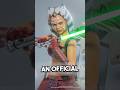 Sideshow pulled down solicitations for Hot Toys’ 1:6 Ahsoka. Presumably somebody with eyes looked