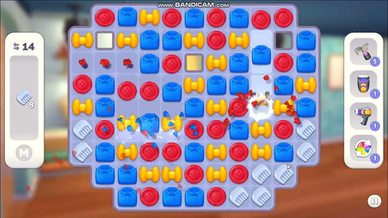 Makeover Match - Swap & Style level 203 no power-ups