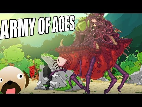 Human Civilization Fights Insane AI Alien Invasion - Army Of Ages Gameplay
