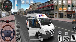 Minibus Simulator Vietnam - FedEx MiniBus City Driving! - Bus Game Android Gameplay screenshot 5