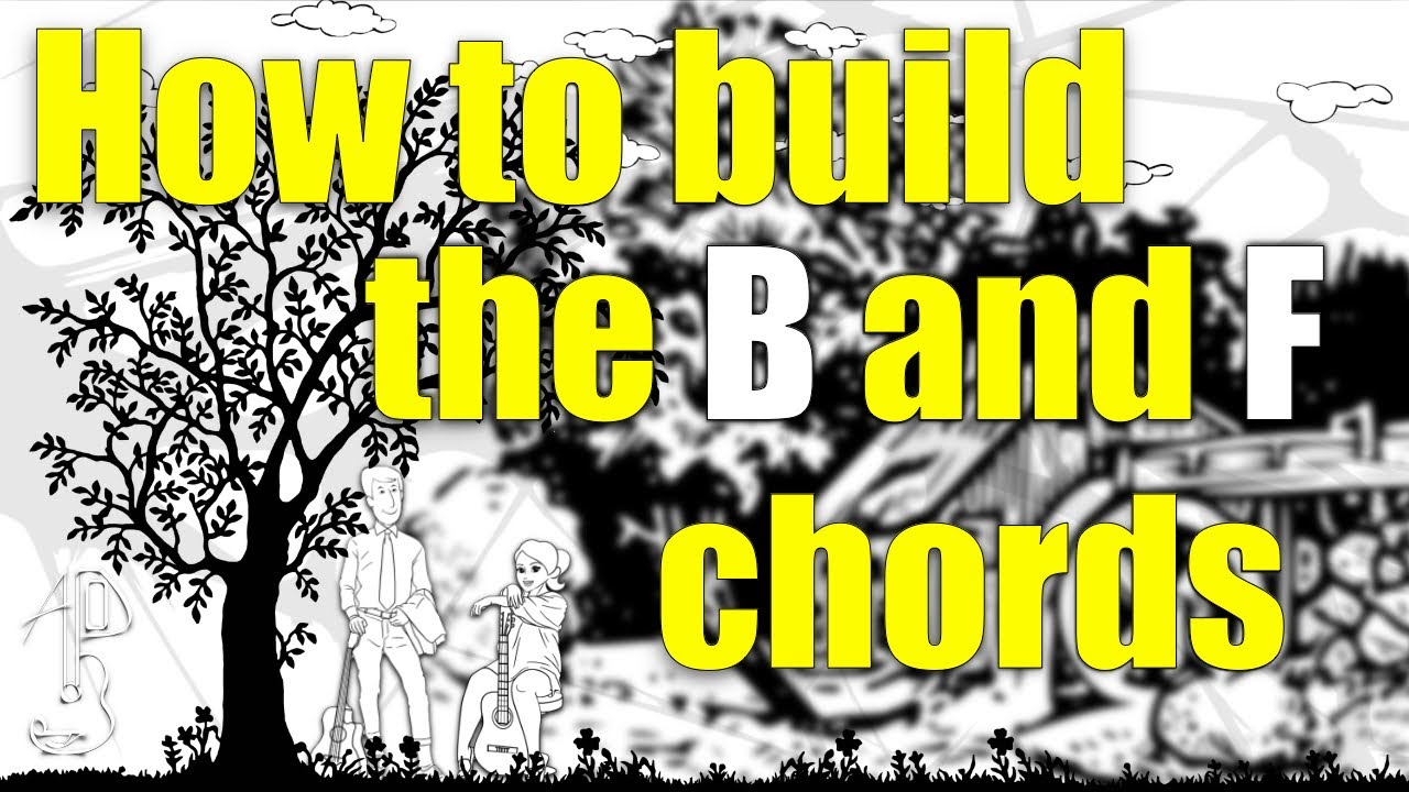 The “B” and “F” chords – The Demi Barre | Guitar Lessons for beginners ...