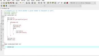 program in C to check whether a given number is Abundant or not