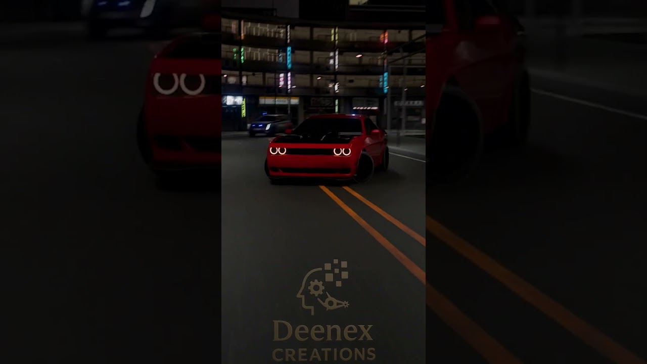 Epic Police Car Chase | Blender Animation