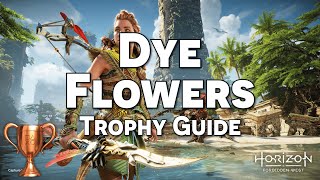 Horizon Forbidden West - Use Dye Flowers - Hidden Trophy Guide (PS4/PS5)