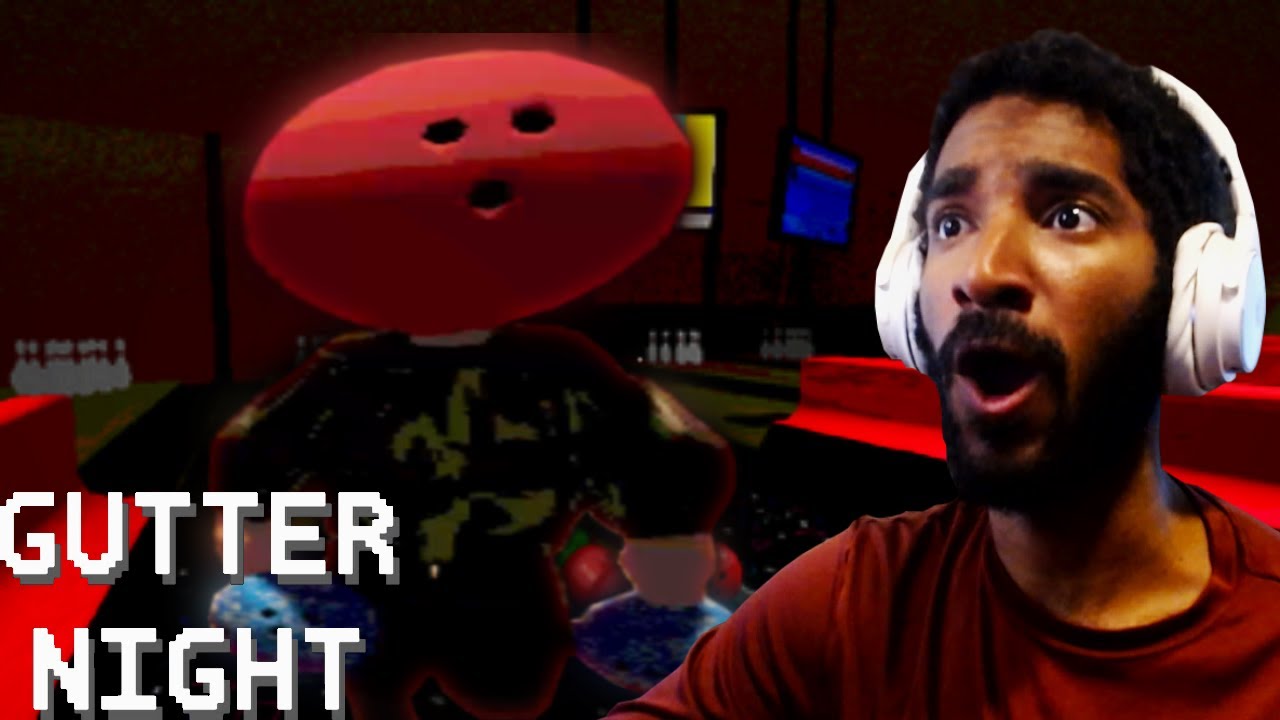 This Bowling Game Is Actually Scary! | Gutter Night