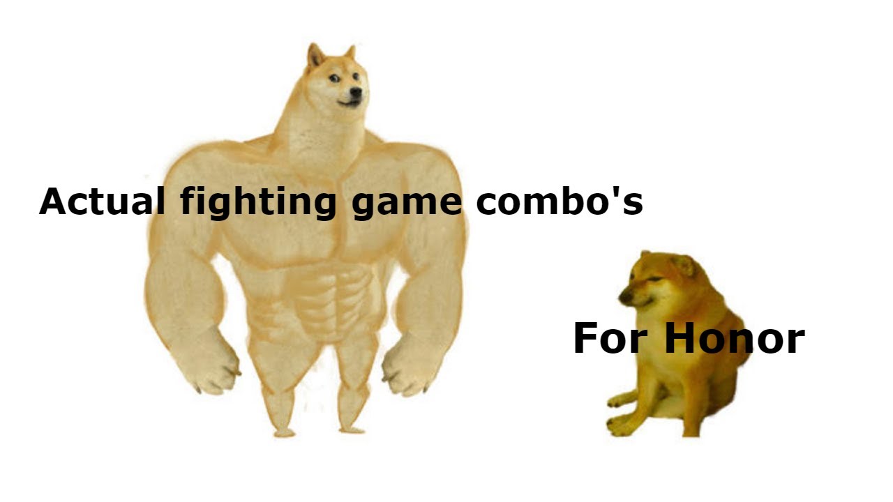 For Honor combo's vs other fighting games combo's