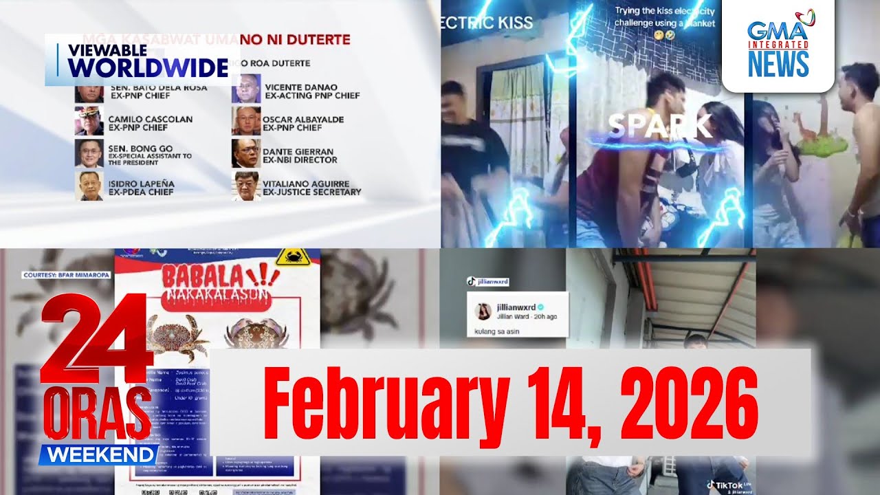 24 Oras Weekend Express: February 14, 2026 [HD]