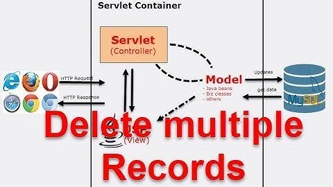 JSP/Servlet Profesional - Part 10 Delete multiple records from database table