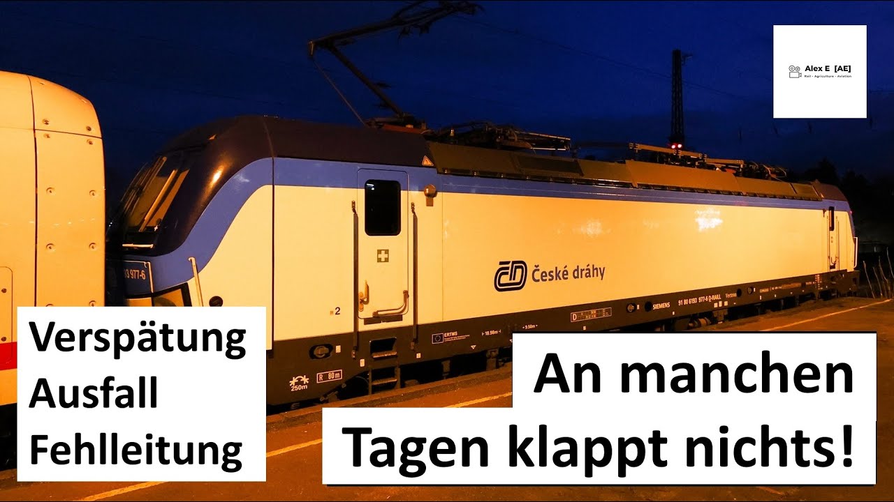 Nichts hat geklappt! ICE L Probefahrt geplant - Ausfall & jede Störung mitgenommen  |  Alex E