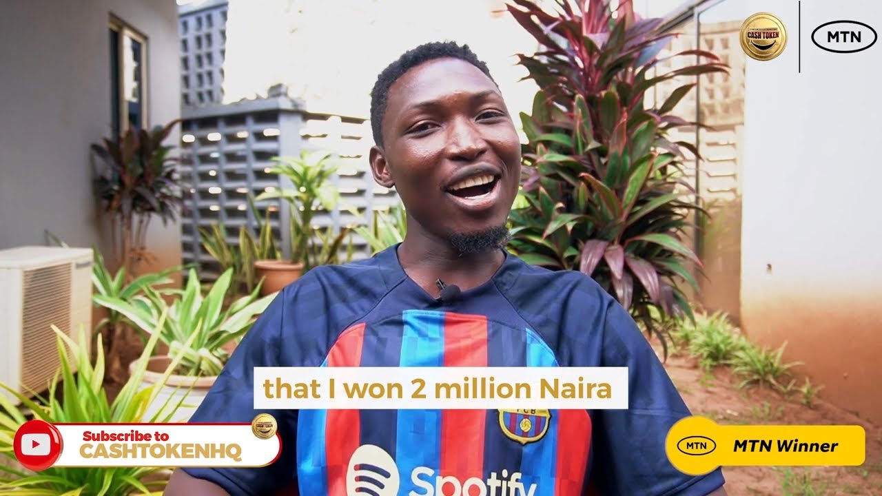 Meet Ballu the MTN user who won 2,000,000 Naira from CashToken Rewards Africa