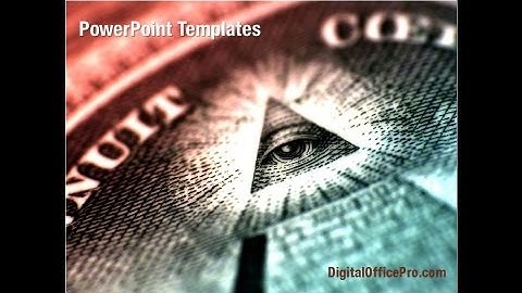 Hundred Dollar Bill PowerPoint Template Backgrounds - DigitalOfficePro #08255