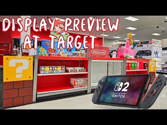 Nintendo Switch 2 Display Preview At Target! The Night Before The